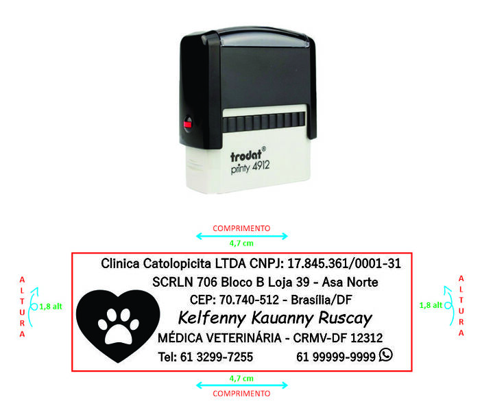 Carimbo Autom tico Trodat 4912 P2 carimbo-autom-tico-trodat-4912-p2